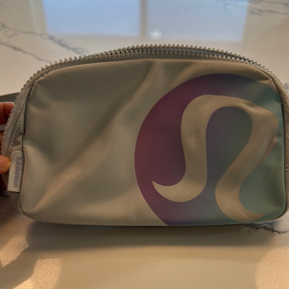 lululemon athletica Gray and Purple Men's Bag